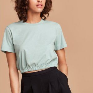 Aritzia Wilfred Piaf Crop Top